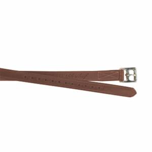Perris 7/8-Inch Nylon Lined Stirrup Leathers